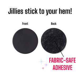 Jillies Reusable Stick-On Dress Weights for Wind. – Jillies Dress Weights
